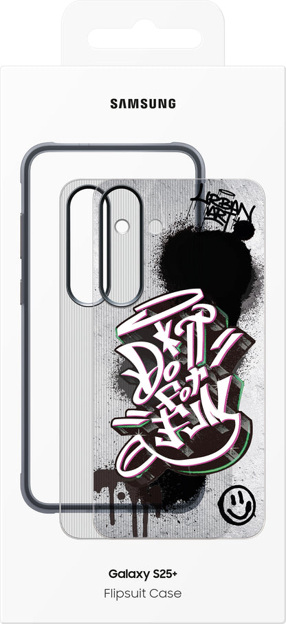 Θήκη για Samsung Galaxy S25+ S936, FlipSuit Rugged Case, Μαύρη EF-JS936CBEGWW