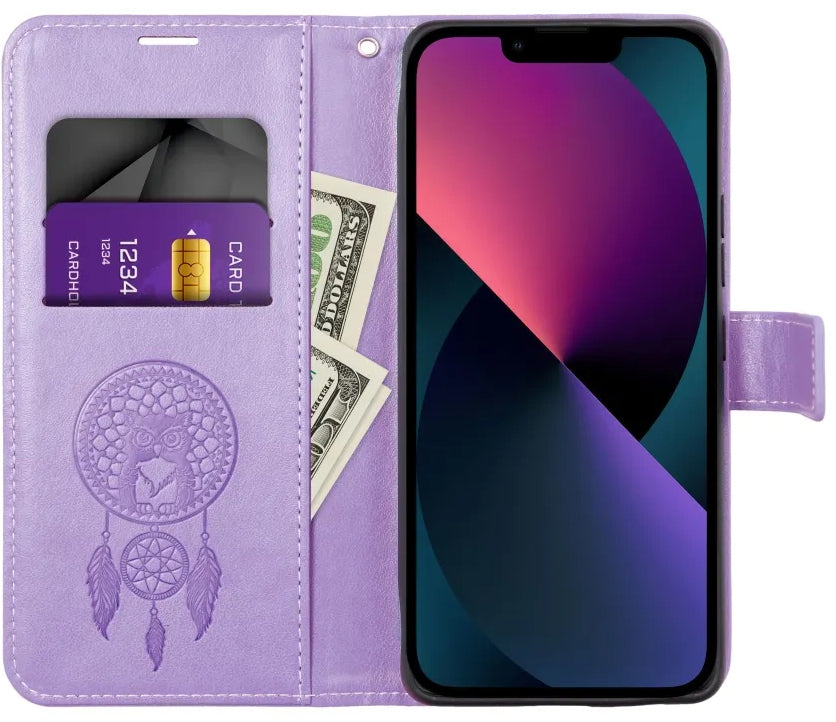 Case for Samsung Galaxy A52s 5G A528 / A52 5G A526 / A52 A525, OEM, MEZZO Dream Catcher, Purple