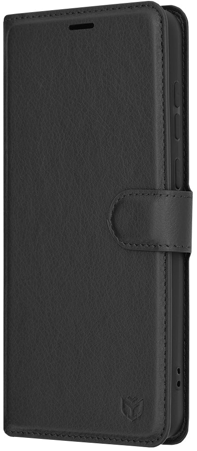 Θήκη για Samsung Galaxy A05 A055, Techsuit, Leather Folio, Μαύρο