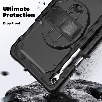Θήκη για Samsung Galaxy Tab S11, Tech-Protect, Solid360, Μαύρη