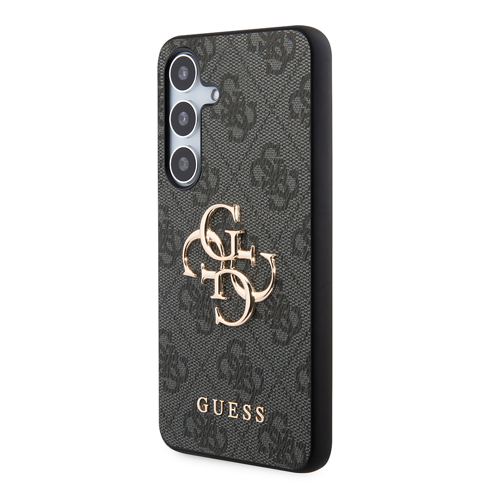 Θήκη για Samsung Galaxy S24+ S926, Guess, 4G Big Logo, Μαύρη, Επανασφραγισμένη