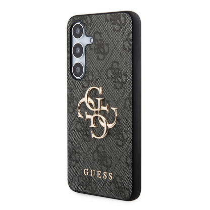 Θήκη για Samsung Galaxy S24+ S926, Guess, 4G Big Logo, Μαύρη, Επανασφραγισμένη