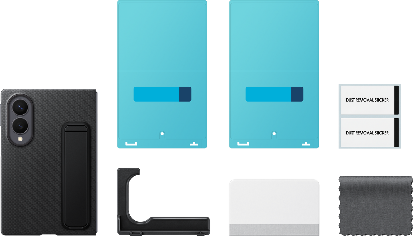 Θήκη για Samsung Galaxy Z Fold8 F971, Carbon Standing, Μαύρη EF-XF971SBEGWW