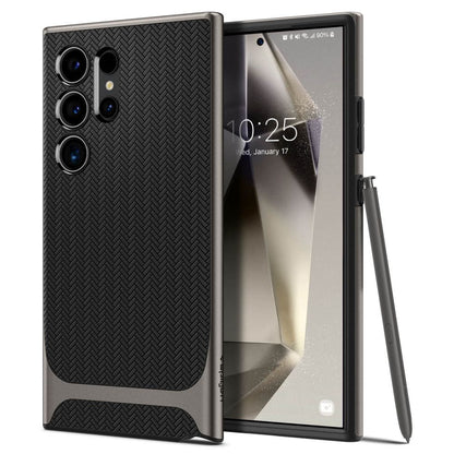 Θήκη για Samsung Galaxy S24 Ultra S928, Spigen, Neo Hybrid, Γκρι ACS07305