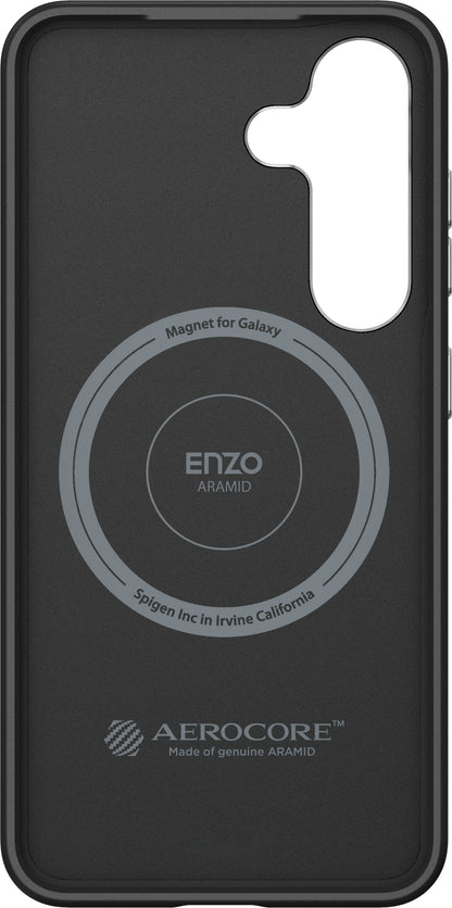 Case for Samsung Galaxy S25+ S936, Spigen Enzo Aramid Magnet, Black GP-FPS936PGABW