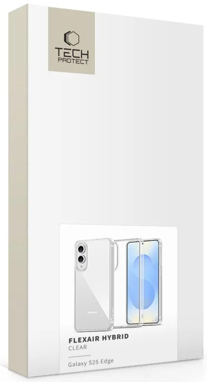 Θήκη για Samsung Galaxy S25 Edge S937, Tech-Protect, Flexair Hybrid, Διάφανη