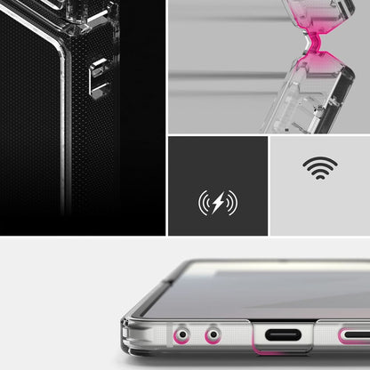 Θήκη για Samsung Galaxy Z Flip7 F766, Ringke, Fusion, Διαφανής