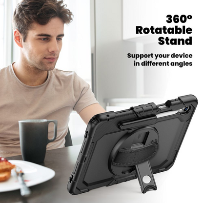 Θήκη για Samsung Galaxy Tab S11, Tech-Protect, Solid360, Μαύρη