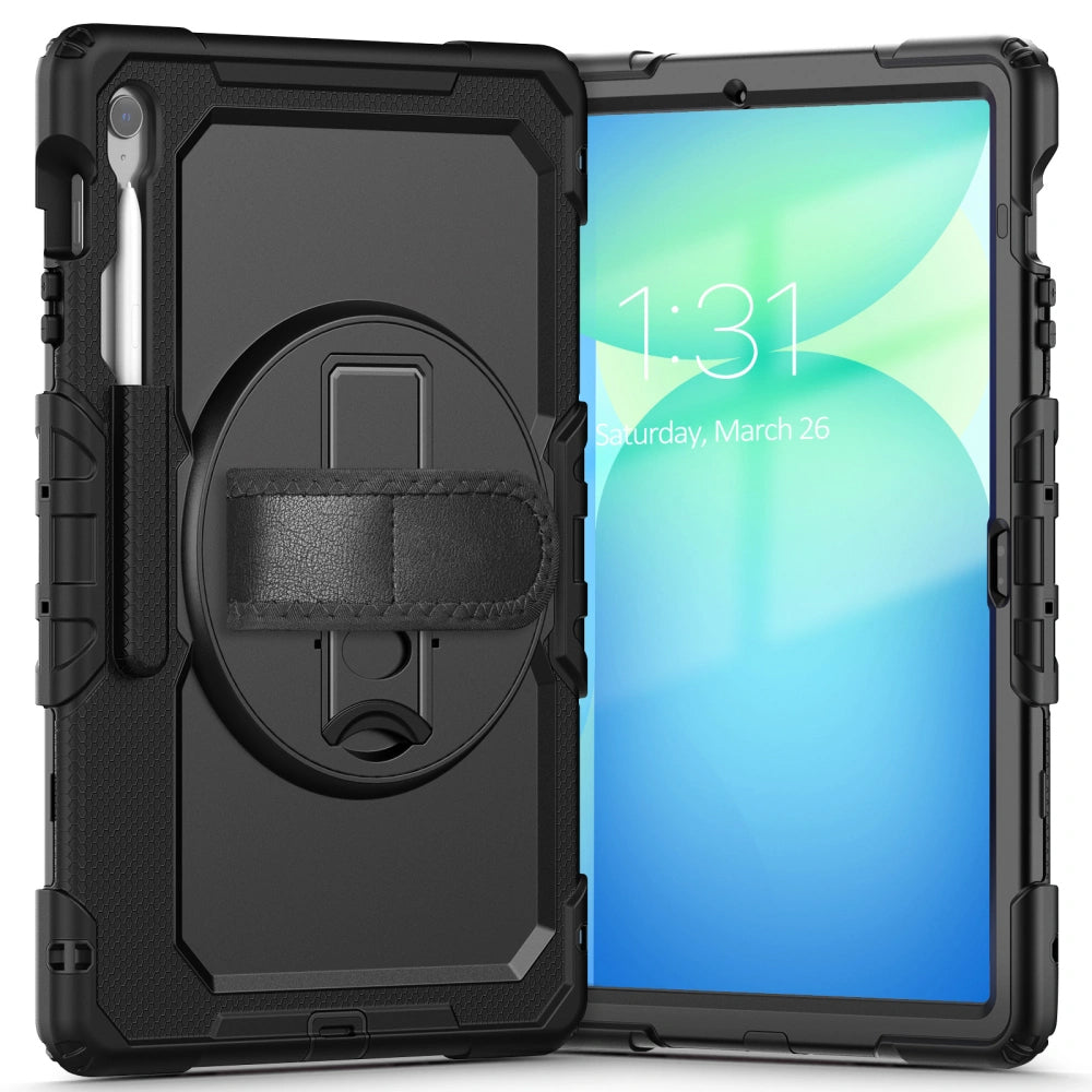 Case for Samsung Galaxy Tab S10 FE+, Tech-Protect, Solid, Black