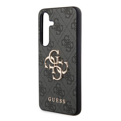 Θήκη για Samsung Galaxy S24+ S926, Guess, 4G Big Logo, Μαύρη, Επανασφραγισμένη