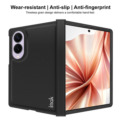 Θήκη για Samsung Galaxy Z Fold8 F971, Imak, Carbon, Μαύρο