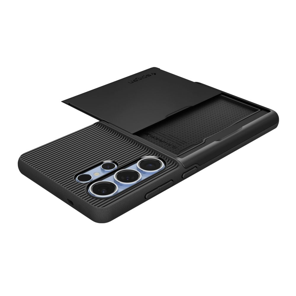Θήκη για Samsung Galaxy S25 Ultra S938, Spigen, Slim Armor CS, Μαύρη ACS08967