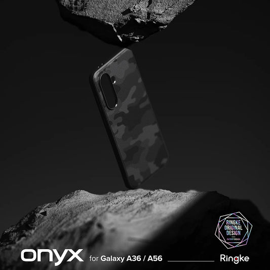 Θήκη για Samsung Galaxy A56 A566 / A36 A366, Ringke, Onyx Camo, Μαύρη