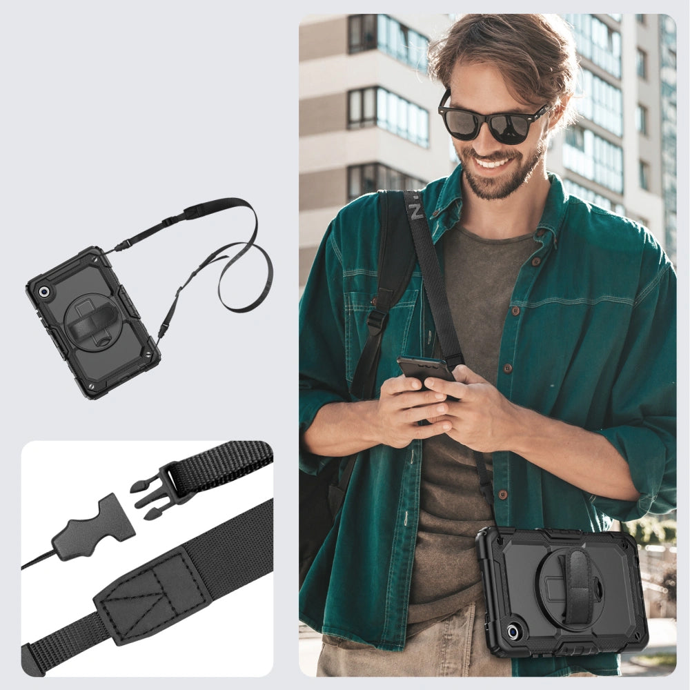 Θήκη για Samsung Galaxy Tab A11+ / Tab A9+, Tech-Protect, Solid, Μαύρη