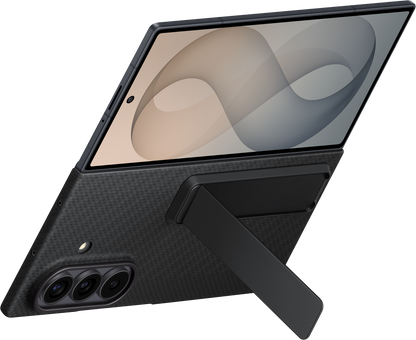 Case for Samsung Galaxy Z Fold8 Ultra F976, Carbon Standing, Black EF-XF976SBEGWW