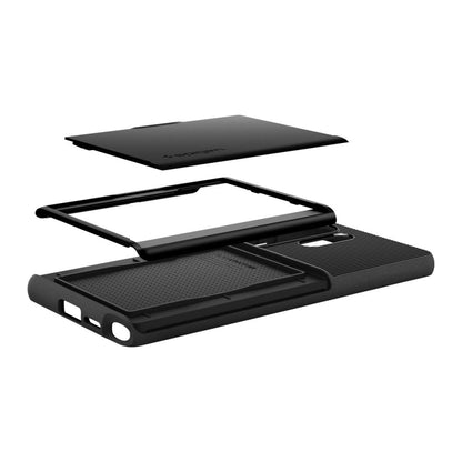 Θήκη για Samsung Galaxy S25 Ultra S938, Spigen, Slim Armor CS, Μαύρη ACS08967
