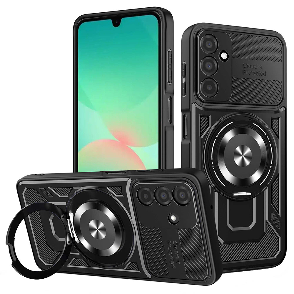 Θήκη για Samsung Galaxy A26 A266, Techsuit, RuggedCam, Μαύρο