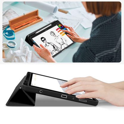 Θήκη για Samsung Galaxy Tab A11 / Tab A9, Tech-Protect, SC PEN Hybrid, Μαύρο