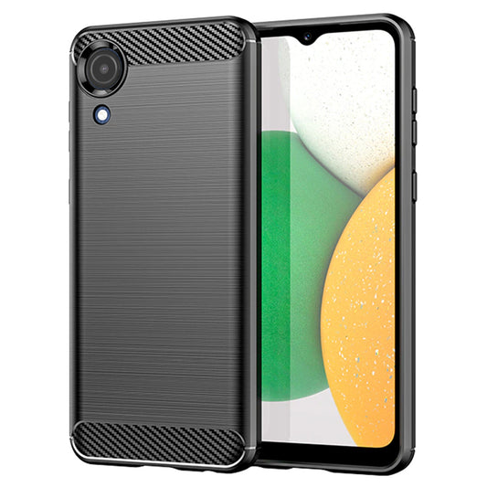Θήκη για Samsung Galaxy A03 Core A032, Techsuit, Carbon, Μαύρο