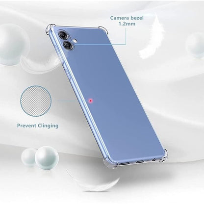 Case for Samsung Galaxy A04e A042 / M04 M045, Techsuit, Shockproof Clear, Transparent