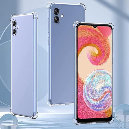 Case for Samsung Galaxy A04e A042 / M04 M045, Techsuit, Shockproof Clear, Transparent