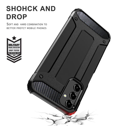 Θήκη για Samsung Galaxy A05s A057, Techsuit, Hybrid Armor, Μαύρη