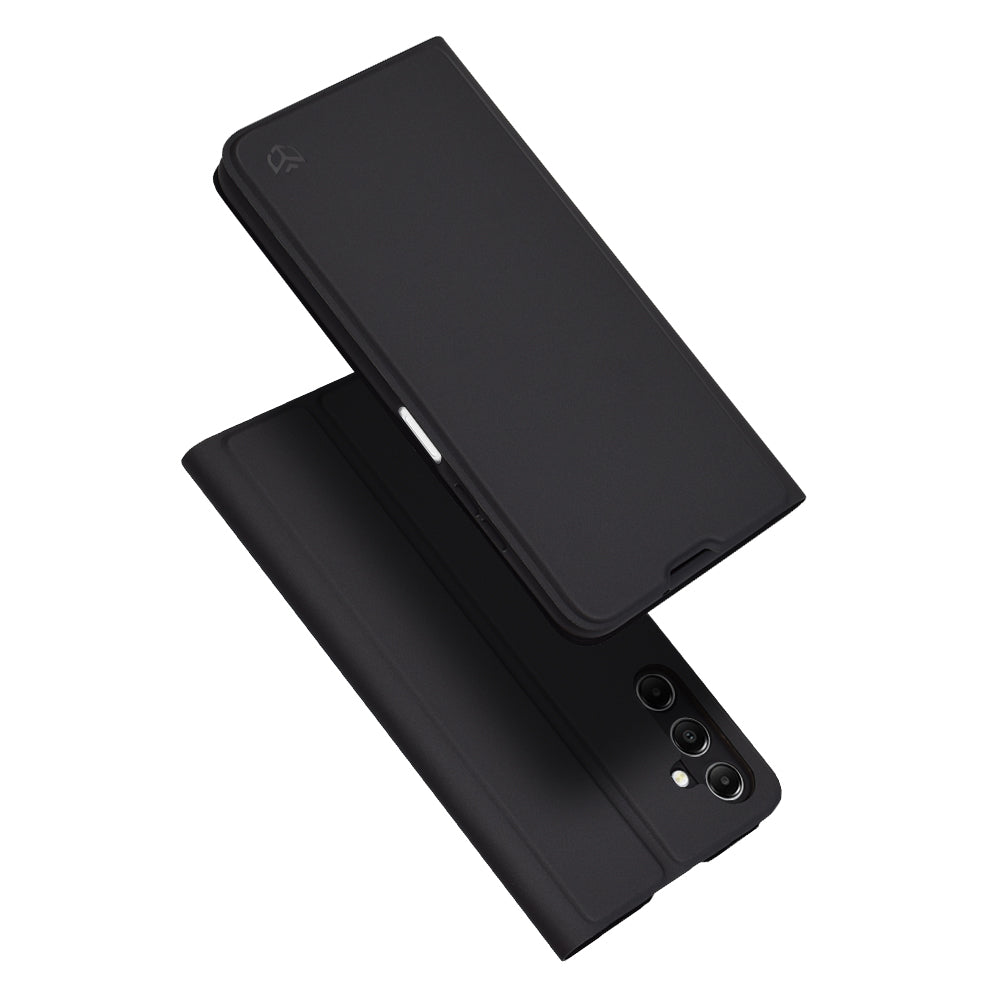 Θήκη για Samsung Galaxy A05s A057, Techsuit, Magskin Book, Μαύρη
