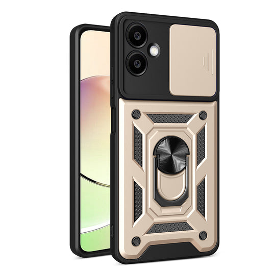 Θήκη για Samsung Galaxy A06 A065, Techsuit, CamShield, Χρυσή