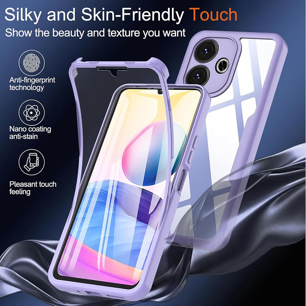 Case for Samsung Galaxy A06 A065, Techsuit, ColorVerse 360, Blue