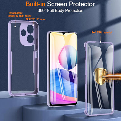 Case for Samsung Galaxy A06 A065, Techsuit, ColorVerse 360, Black