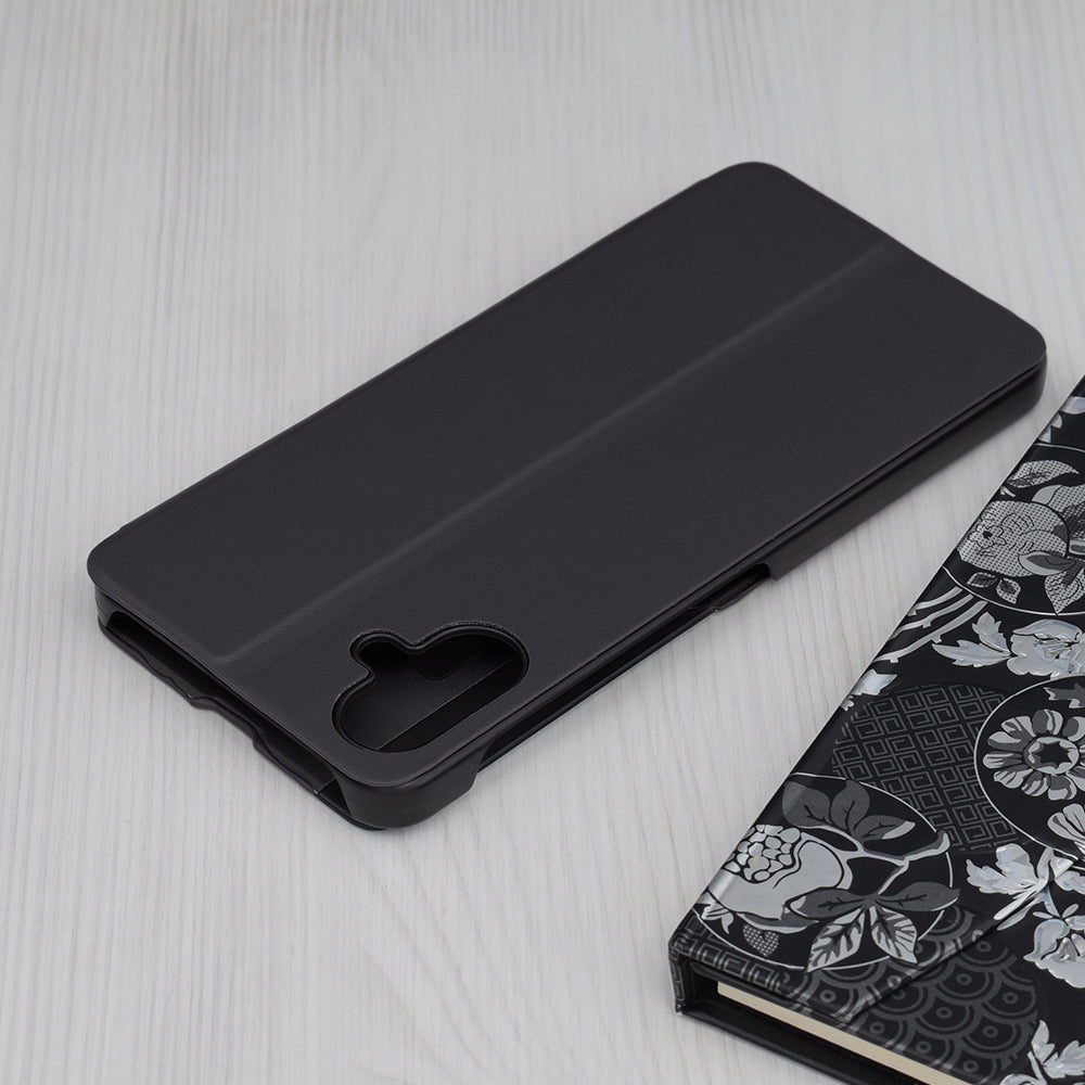 Θήκη για Samsung Galaxy A06 A065, Techsuit, eFold, Μαύρη