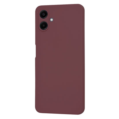 Case for Samsung Galaxy A06 A065, Techsuit, SoftFlex, Burgundy