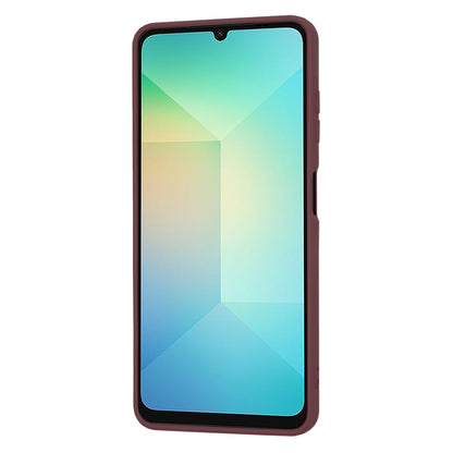 Case for Samsung Galaxy A06 A065, Techsuit, SoftFlex, Burgundy