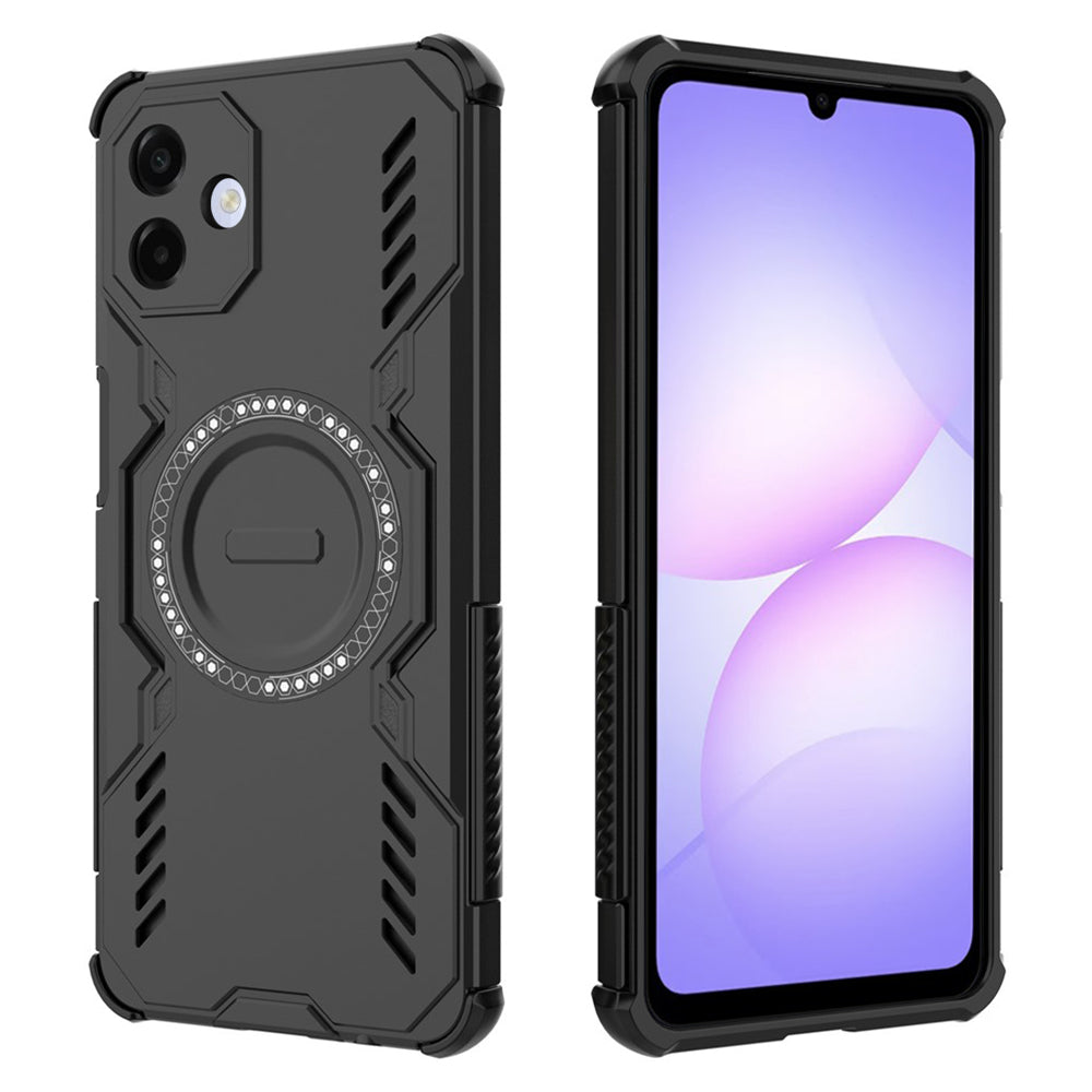 Θήκη MagSafe για Samsung Galaxy A07 4G A075, Techsuit, ArmorMag, Μαύρη