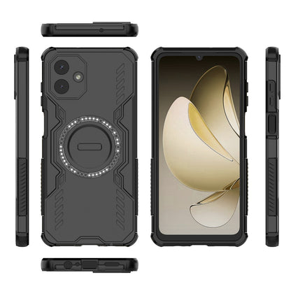 Θήκη MagSafe για Samsung Galaxy A07 4G A075, Techsuit, ArmorMag, Μαύρη