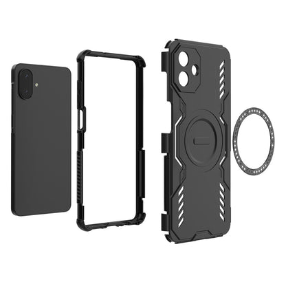 Θήκη MagSafe για Samsung Galaxy A07 4G A075, Techsuit, ArmorMag, Μαύρη