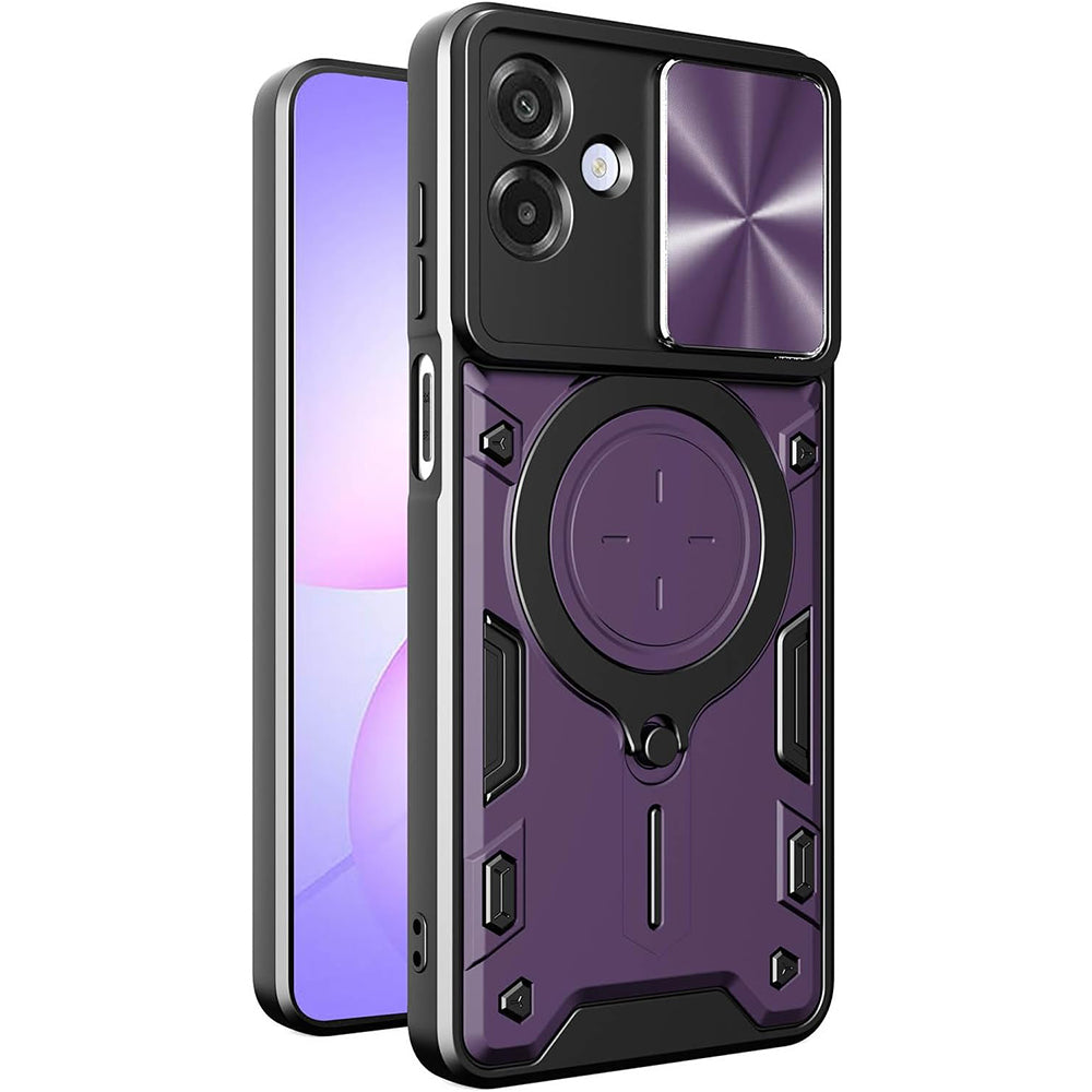 Θήκη για Samsung Galaxy A07 4G A075, Techsuit, CamGuard Pro, Μωβ