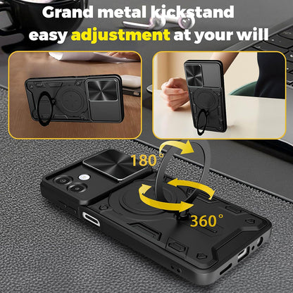 Θήκη για Samsung Galaxy A07 4G A075, Techsuit, CamGuard Pro, Μωβ