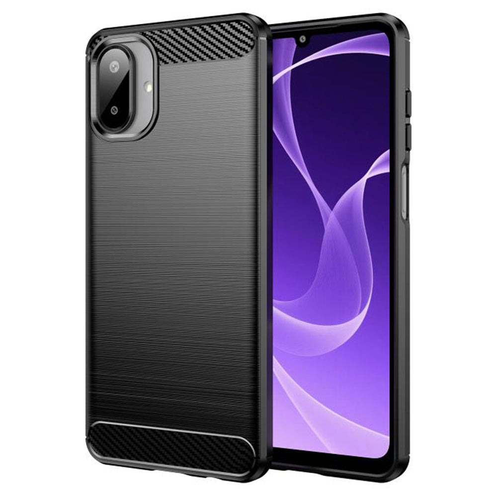 Θήκη για Samsung Galaxy A07 4G A075, Techsuit, Carbon, Μαύρη