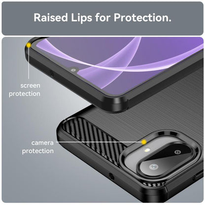 Θήκη για Samsung Galaxy A07 4G A075, Techsuit, Carbon, Μαύρη
