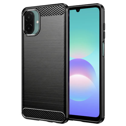 Θήκη για Samsung Galaxy A08 4G A085 / A07 5G A076, Techsuit, Carbon, Μαύρο