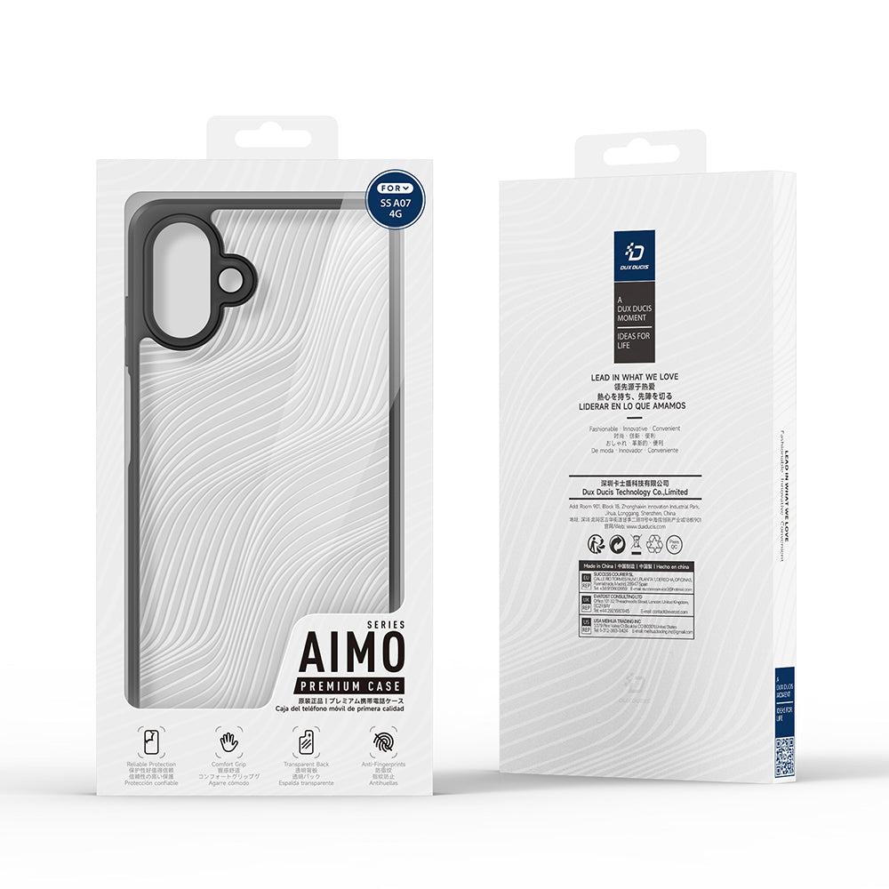Θήκη για Samsung Galaxy A08 4G A085 / A07 5G A076 / A07 4G A075, DUX DUCIS, Aimo, Μαύρο