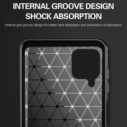 Case for Samsung Galaxy A12 Nacho A127 / A12 A125, Techsuit, Carbon, Black