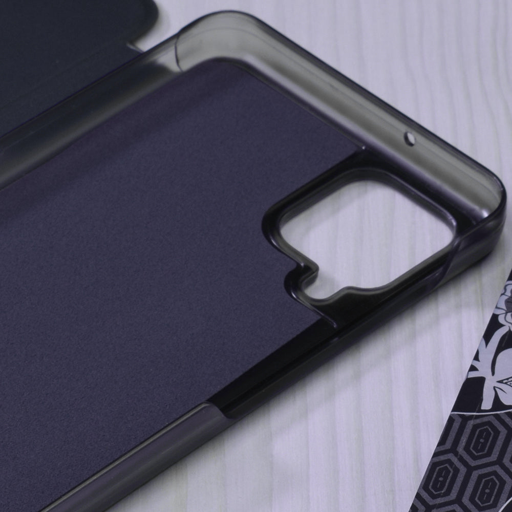 Case for Samsung Galaxy A12 Nacho A127 / A12 A125, Techsuit, eFold, Dark Blue