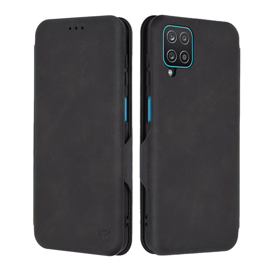 Θήκη για Samsung Galaxy A12 Nacho A127 / A12 A125, Techsuit, Safe Wallet Plus, Μαύρο
