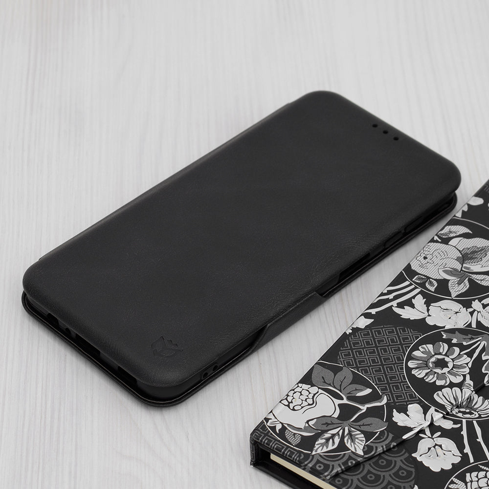 Case for Samsung Galaxy A12 Nacho A127 / A12 A125, Techsuit, Safe Wallet Plus, Black