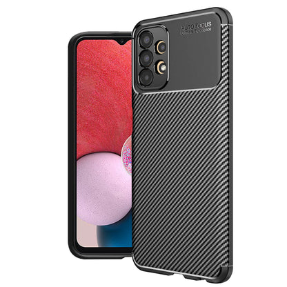 Θήκη για Samsung Galaxy A13 A135, Techsuit, CarbonFiber, Μαύρο