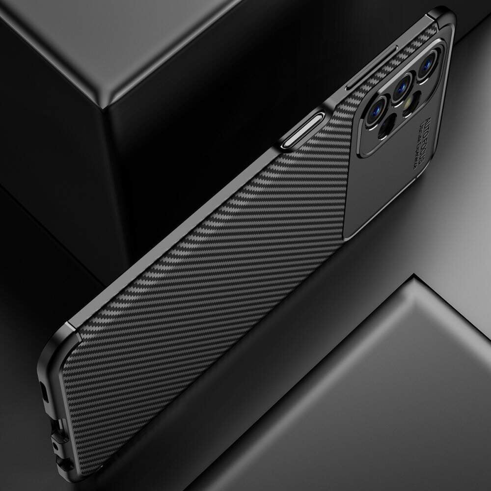 Θήκη για Samsung Galaxy A13 A135, Techsuit, CarbonFiber, Μαύρο