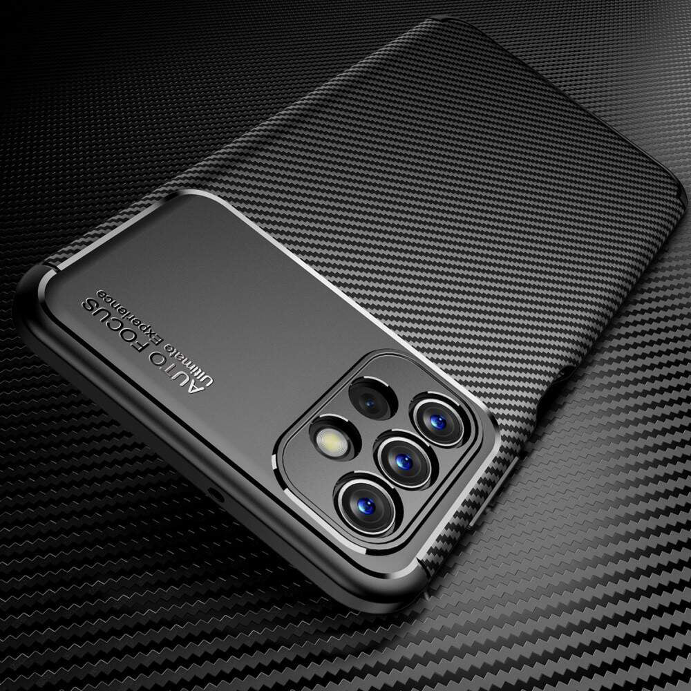 Θήκη για Samsung Galaxy A13 A135, Techsuit, CarbonFiber, Μαύρο