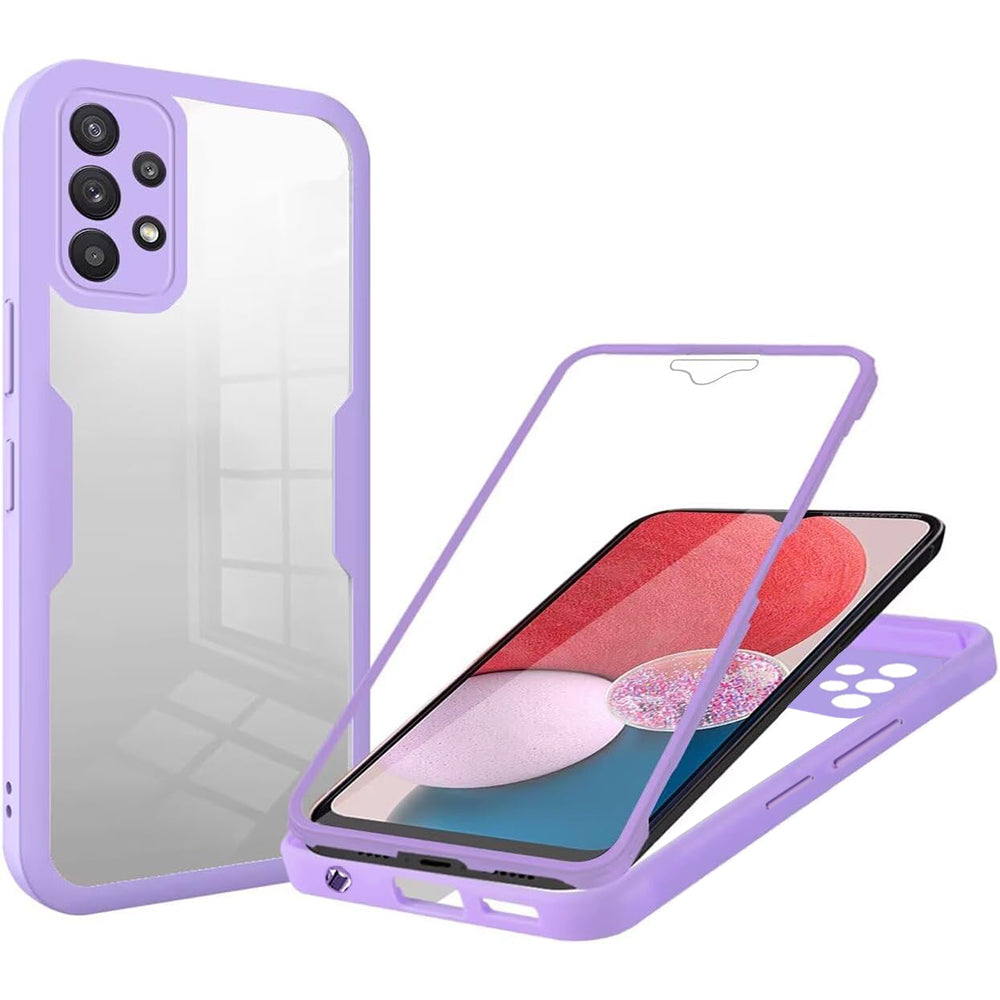 Θήκη για Samsung Galaxy A13 A135, Techsuit, ColorVerse 360, Μωβ